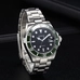 Parnis 40mm Mens Automatic Watch Mechanical Watches Ceramic Diving 100m Steel mekanik erkek kol saati reloj automatico