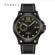 2017 New Arrival Mens Watches Top Brand Luxury 44mm Parnis Mechanical Watches Luminous 100M Waterproof Watch Men Gift