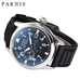 Parnis 47mm Automatic Watch Power Reserve Day Date Big Pilot Watch Man Luxury 2019 PA768
