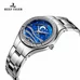 Reef Tiger Luxury Fashion Watches for Women Rose Gold Tone Tone Case Moon Sun Quartz Watch RGA1524
