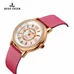 Reef Tiger Fashion Watches for Women White MOP Dial Rose Gold Watches Diamonds Quartz Watch RGA1563