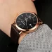 Reef Tiger Casual Mens Watch with Date Small Seconds Rose Gold Automatic Watches RGA161