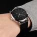 Reef Tiger Casual Watches for Men Small Seconds Leather Strap Steel Case Automatic Watches RGA161