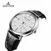 Reef Tiger Casual Watches for Men Small Seconds Leather Strap Steel Case Automatic Watches RGA161