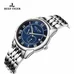 Reef Tiger Mens Business Watches For Hands Stainless Steel Automatic Analog Watches RGA165