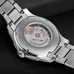 Reef Tiger Sport Luminous Watch Big Date 316L Steel Blue Hands Mens Watches RGA166