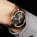 Reef Tiger Casual Tourbillon Watches for Men Date Day Rose God Luminous Automatic Watches RGA191