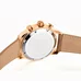 Reef Tiger Sport Chronograph Watch Date Rose Gold White Dial Luminous Mens Watch RGA3029
