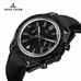 Reef Tiger Mens Sport Watch with Chronograph Nylon Strap Luminous Analog Quartz Watches RGA3033