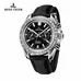 Reef Tiger Sport Watches for Men Chronograph Steel Watches Leather Strap RGA3033