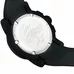 Reef Tiger Mens Chronograph Sport Rubber Strap Quartz Black Steel Watches RGA3063