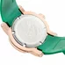 Reef Tiger Mens Chronograph Sport Rose Gold Green Dial Rubber Strap Quartz Watches RGA3063