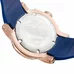 Reef Tiger Chronograph Sport Watches Blue Dial Rubber Strap Quartz Movement RGA3063
