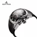Reef Tiger Luminous Sport Watch for Men Tourbillon Analog Automatic Watches Rubber Strap RGA3069