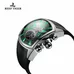 Reef Tiger Luminous Sport Watch for Men Tourbillon Analog Automatic Watches Rubber Strap RGA3069