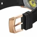Reef Tiger Sport Watches for Men Rose Gold Tone Tourbillon Automatic Watch Rubber Strap RGA3069