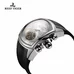 Reef Tiger Luminous Sport Watch for Men Tourbillon Analog Automatic Watches Rubber Strap RGA3069