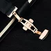 Reef Tiger Luminous Skeleton Watches Men's Rose Gold Sport Watches Leather Strap RGA792