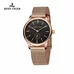 Reef Tiger Casual Couple Watches for Women Ultra Thin Case Quartz Analog Watches RGA820