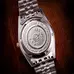 REGINALD Unisex Elegant Crystal Roman Dial with Gold Gear Bezel Women Men Waterproof Analog Quartz Watch RE-188-DZWT