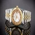 REGINALD Fashion Unisex Watch Luminous Hands Sapphire Gold Stainless Steel Quartz Diamond Dial Watches RE-188-HZWH