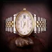 REGINALD Crown Women Men's Quartz Stainless Steel Watch Sapphire Crystal Surface Waterproof Gold Wristwatch RE-188WHGD